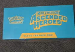 Pokemon TCG Mega Evolution Ascended Heroes ETB Elite Trainer Box Factory Sealed - Image 3