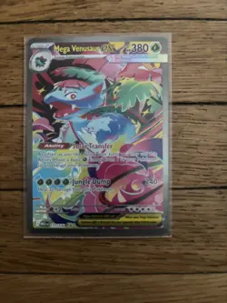 Mega Venusaur EX Full Art Holo 177/132 Special Illustration Rare Pokemon - Image 1