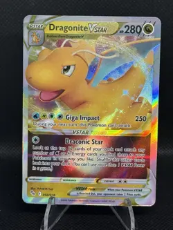 Pokemon Dragonite VSTAR Ultra Rare Pokemon GO 050/078 Holo 280 HP English - Image 1