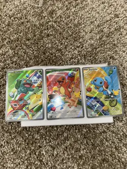 Pokemon First Partners Charmander Bulbasaur Squirtle - Image 1