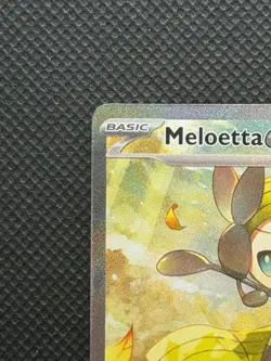 Pokemon Meloetta EX Holo Special Illustration Rare Sv: Black Bolt 167/086 Eng - Image 2