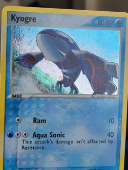 Kyogre Holo Rare Emerald 6/106 Great Condition, Pokemon, Collector, Water, Trade - Image 3
