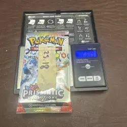 ULTRA HEAVY! GOD PACKU 23.19g Prismatic Evolutions Pokemon TCG Booster (SEALED) - Image 1