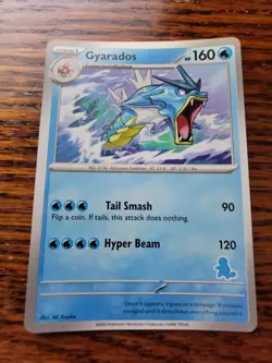 Pokemon Gyarados Squirtle Stamped My First Battle Kit NEAR MINT - Image 1