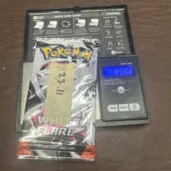 23.11g ULTRA Heavy - Pokemon TCG S&V - White Flare Booster Pack! DEMI GOD PACKU - Image 1