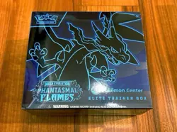 Pokemon TCG Phantasmal Flames Pokemon Center Elite Trainer Box Exclusive ETB - Image 1