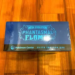 Pokemon TCG Phantasmal Flames Pokemon Center Elite Trainer Box Exclusive ETB - Image 3