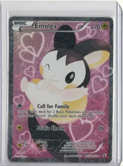 2013 Pokemon Legendary Treasures Radiant Collection EMOLGA RC23/RC25 Full Art LP - Image 1