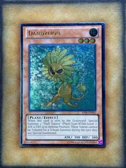 Yugioh Dandylion AP04-EN001 Ultimate Rare NM - Image 1