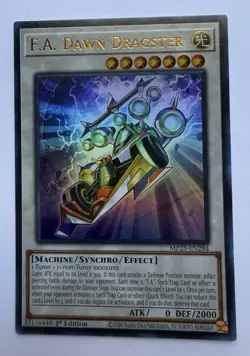 F.A. Dawn Dragster MP25-EN284 2025 Mega-Pack 1st Edition Yugioh - Image 1