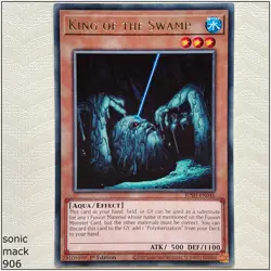 King of the Swamp - JUSH-EN046 - Rare 1st Edition Yugioh - Image 1