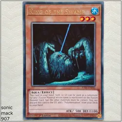 King of the Swamp - JUSH-EN046 - Rare 1st Edition Yugioh - Image 1