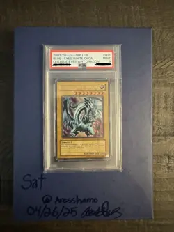 YUGIOH Holy Grail 1st Ed Blue Eyes PSA Graded Collection LOB SDK Ghost GEM Lot - Image 5