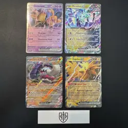 Pokemon TCG - EX 4-Card Lot - Ultra Rare Holo - NM - Image 1