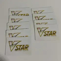 Pokemon Cards VSTAR Marker Cards Lot of 9 - Image 1