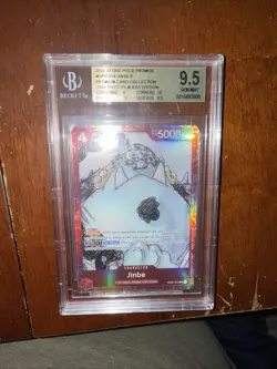 2023 One Piece JP OP01-014 Card Collection One Piece Film Red- Jinbe #14 BGS 9.5 - Image 1