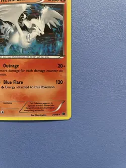 Reshiram 21/99 Holo Rare Next Destinies Pokemon Card- Lightly Played - Image 4