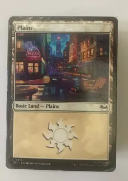 MTG TMNT 90 Land Card Pack Plus Tokens, Factory Sealed - Image 1
