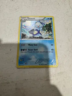 Pokemon TCG McDonald's Promo - Dewott #5/12 - Stamped Promo Holo Card - Image 1