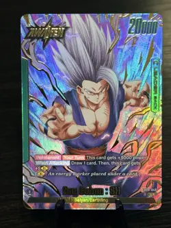 Son Gohan : SH FB09-049 Leader Alternate Art Dual Evolution Dragon Ball Card Eng - Image 1