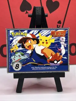 Tangela #114 PokeTrivia 1999 Burger King Perforated Pokemon Card - Image 5