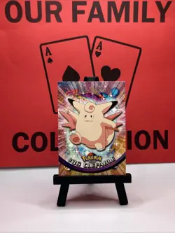 Clefable #36 TV Animation Edition Blue Logo Card Topps Pokemon - Image 1