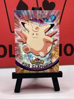 Clefable #36 TV Animation Edition Blue Logo Card Topps Pokemon - Image 2