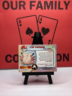 Clefable #36 TV Animation Edition Blue Logo Card Topps Pokemon - Image 4