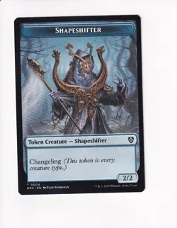 MAGIC MTG COMMANDER: AETHERDRIFT DOUBLE TOKEN ZOMBIE / SHAPESHIFTER - Image 2