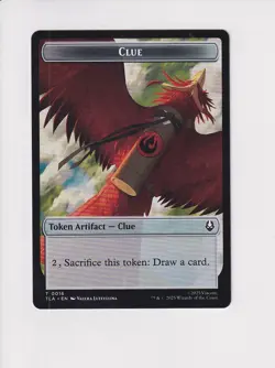 MAGIC MTG AVATAR: THE LAST AIRBENDER DOUBLE TOKEN ALLY 8 / CLUE 16 (#2) - Image 2