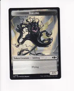 MAGIC MTG COMMANDER: TARKIR: DRAGONSTORM DOUBLE TOKEN INKLING / INSECT (#2) - Image 1