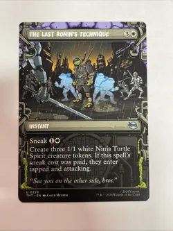 MTG Teenage Mutant Ninja Turtles THE LAST RONIN'S TECHNIQUE #223 Uncommon - Image 1