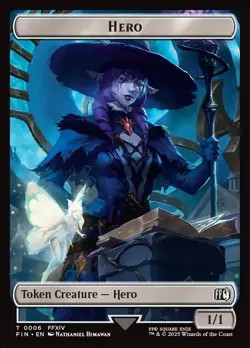 MTG 1/1 COLORLESS HERO 0006 - FINAL FANTASY FIN - FFXIV - Image 1