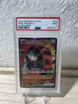 2023 POKEMON SVI EN IRON TREADS ex ULTRA RARE #233 PSA 9 - Image 1
