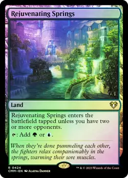 Rejuvenating Springs Commander Masters Foil NM - Image 1