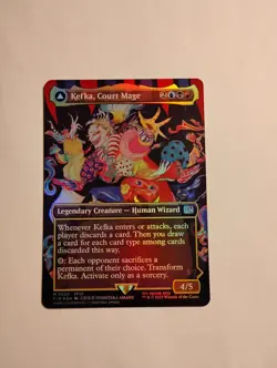 Kefka, Court Mage (0322) (Borderless) Final Fantasy Foil - Image 1
