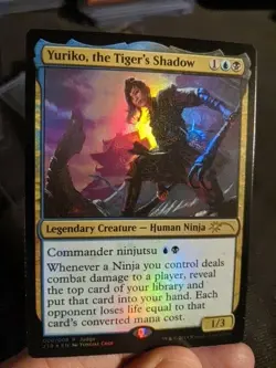 1x Yuriko, the Tiger's Shadow Foil Judge Promo NM - EDH MTG Magic Ninjas x1 - Image 1