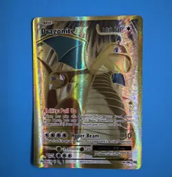 Pokemon TCG Dragonite EX Full Art Ultra Rare Holo Card Evolutions 106/108 MINT - Image 1