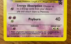 999 Pokemon TCG Mewtwo #14 Black Star Promo 14 — Pokemon Movie MP 🔮 - Image 3