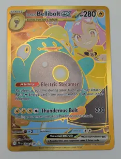 Pokemon Scarlet & Violet Journey Together: Iono's Bellibolt EX 188/159 - HR - NM - Image 3