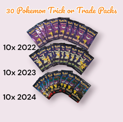 30x Packs Pokemon TCG Trick or Trade BOOster Bundle Lot 2022/23/24 Halloween - Image 1