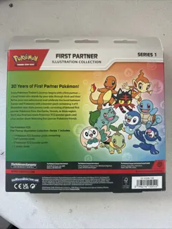 Pokemon TCG First Partner Illustration Collection Series 1 Box SEALED - Image 2