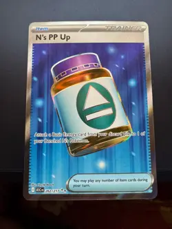 N's PP Up 262/217 Full Art Ultra Rare Pokemon Ascended Heroes ENGLISH NM - Image 1