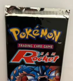 Pokemon Team Rocket Factory Sealed Short Crimp Booster Pack Gyarados Artwork 742818061742 - Image 5