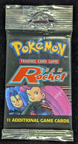 HEAVY Pokemon Team Rocket Rack Pack Foil Pack 1999-2000 20.9 Grams - Image 2
