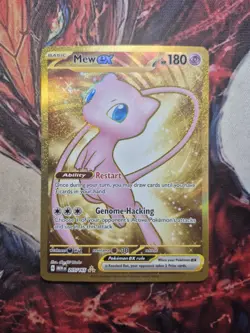 Mew ex 205/165 Pokemon Sv: Scarlet & Violet 151 Gold Secret Rare NM Near Mint - Image 1