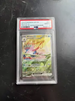 Pokemon Milotic ex 237/191 Surging Sparks Special Illustration Rare PSA 10 - Image 1
