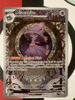 Mismagius 212/193 Paldea Evolved Illustration Full Art Holo Pokemon Near Mint - Image 1