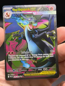 Pokemon Mega Charizard X ex 109/094 Phantasmal Flames Ultra Rare Full Art NM - Image 3