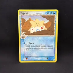 2006 Togepi (Delta Species) 41/101 Pokemon Dragon Frontiers Regular Near Mint - Image 1